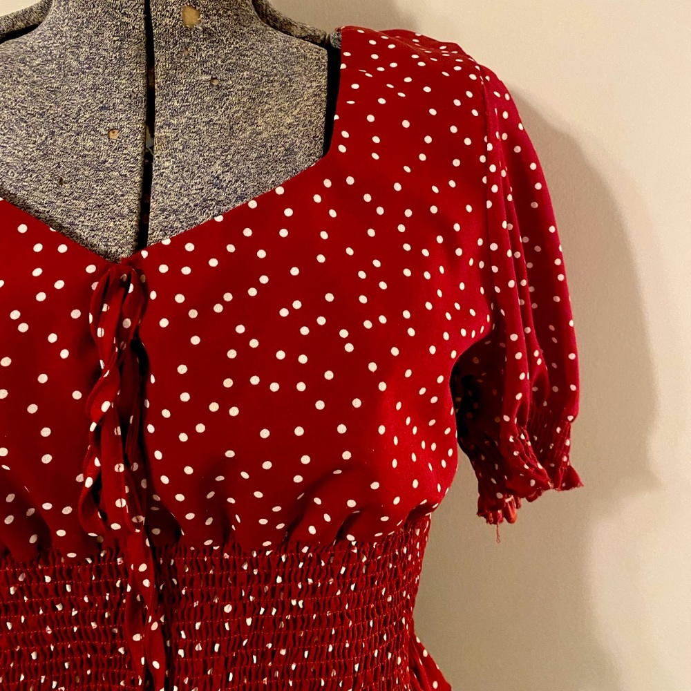 🐞 Milkmaid crop top